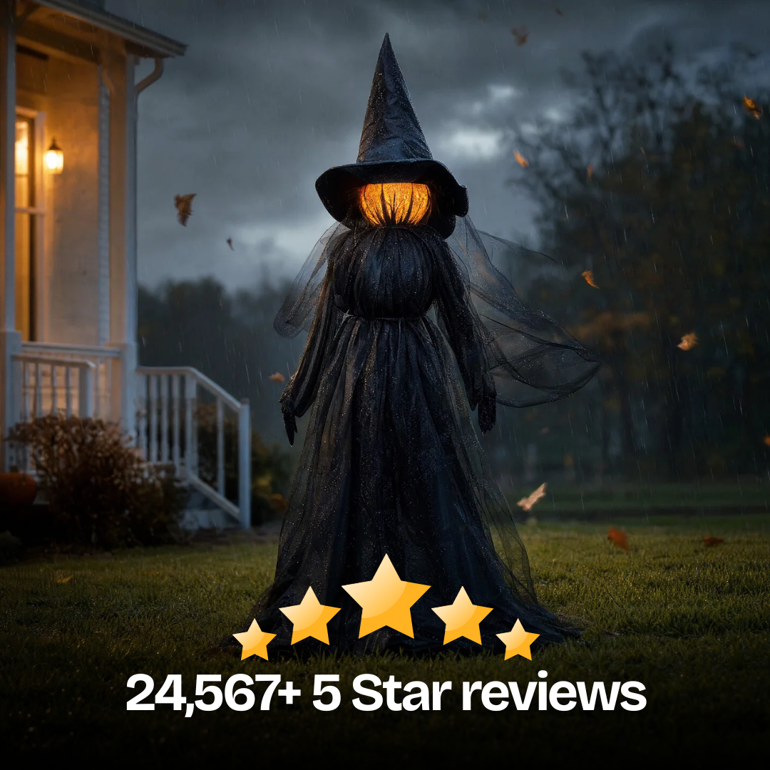 Light up scarecrow lawn decoration