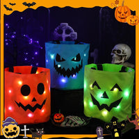 Light-Up Trick or Treat Bags